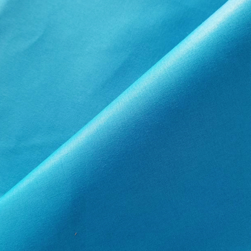 TMIE-08-1-1 70GSM 122CM Košilový oděv Měkká a lesklá látka 100% polyester Materiál barvený leštěnou polyesterovou popelínovou látkou