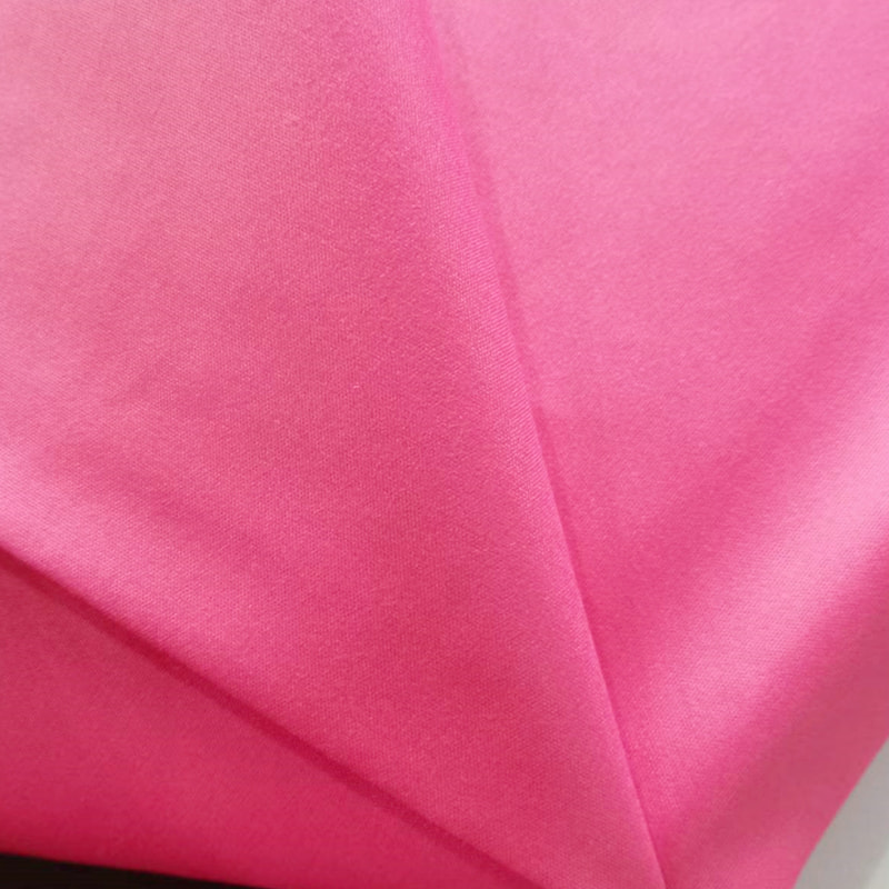 TMIE-08-1-2 85GSM 125cm Pohodlná oděvní košile a pružná podšívka 100% polyester Různé barvy k dispozici Barvená leštěná polyesterová popelínová látka