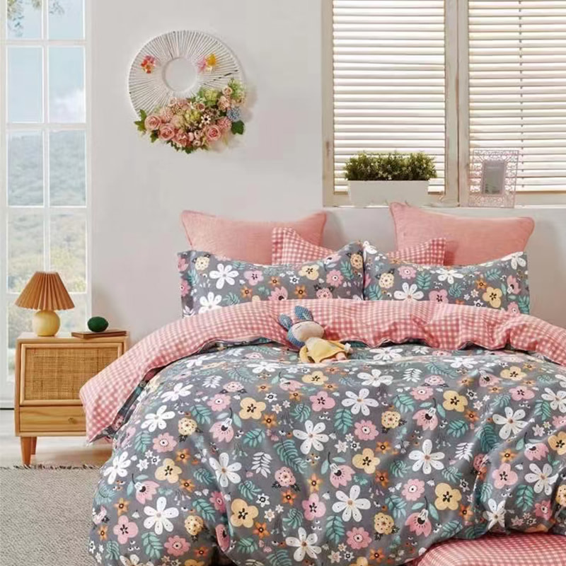 TIME-10-2 250 CM 90 GSM Hmotnost Dispergovaný tiskový design Polyesterové obyčejné tkané prostěradlo  Tkanina z mikrovlákna