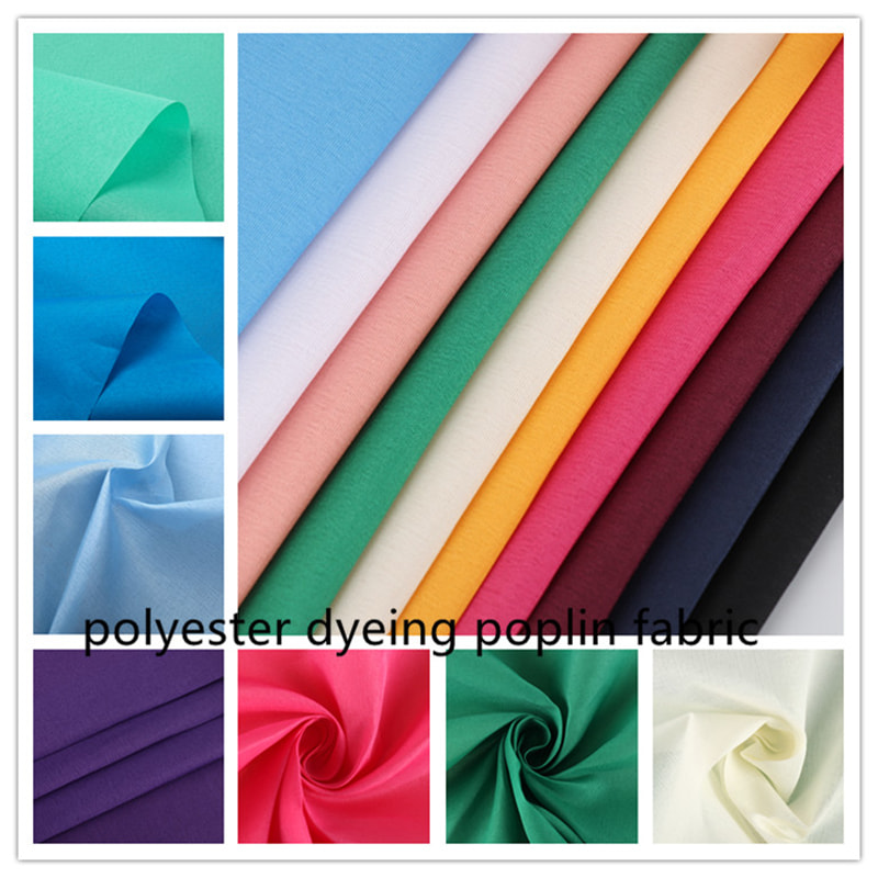TMIE-08-5-2 112CM Šířka Nízká hmotnost 75GSM Přizpůsobená barva a více než 100+ barev Barvená podšívka Polyesterová popelínová tkanina