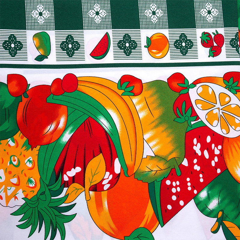 TMIE-03-2-2 střední gramáž 155 GSM potisk Minimatná polyesterová tkanina